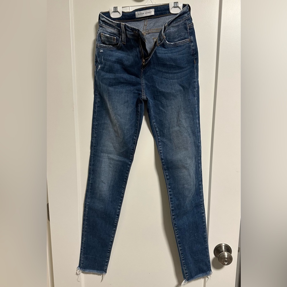 Flying Monkey skinny jeans sz 25